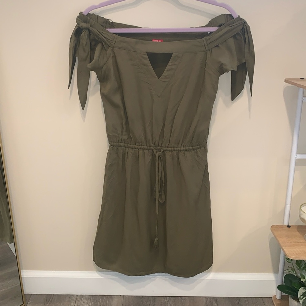 Guess off the shoulder dress